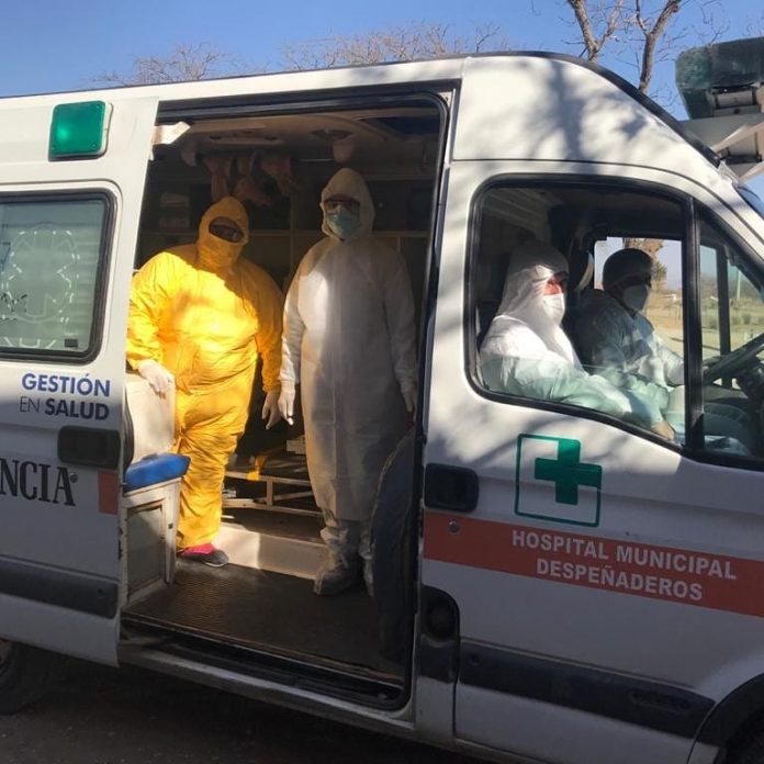 despeñaderos- covid-19- ambulancia