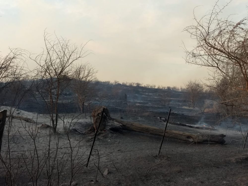incendio la quintana salsacate MS - Continúan activos algunos incendios en el Valle de Paravachasca
