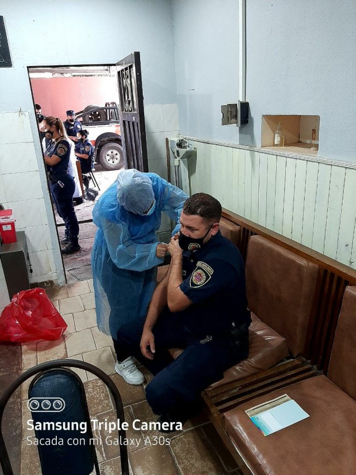 VACUNACION POLICIAS