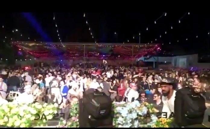 fiesta clandestina comuna san roque