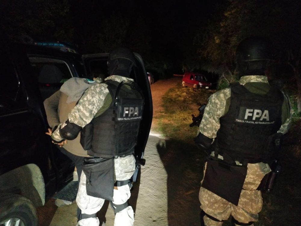fpa san marcos sierras - FPA desarticuló un punto de venta de drogas en San Marcos Sierras