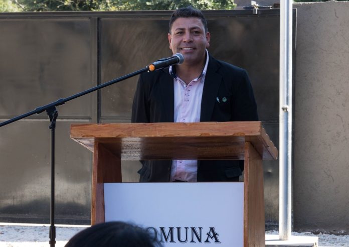 nelson lujan inauguracion comuna