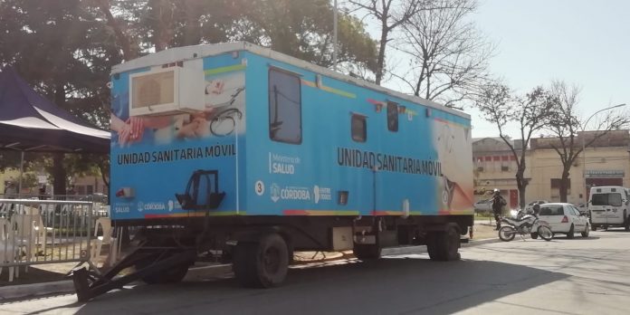 unidad sanitaria movil plaza mitre