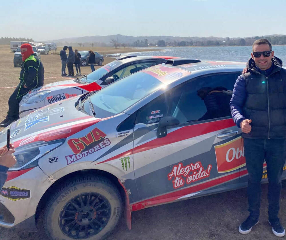 gerardo martinez potrero de garay - Exitoso paso del Rally por Potrero de Garay