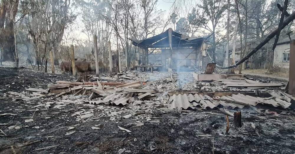 incendio refugio libertad - Denuncian incendio intencional en el Refugio Libertad