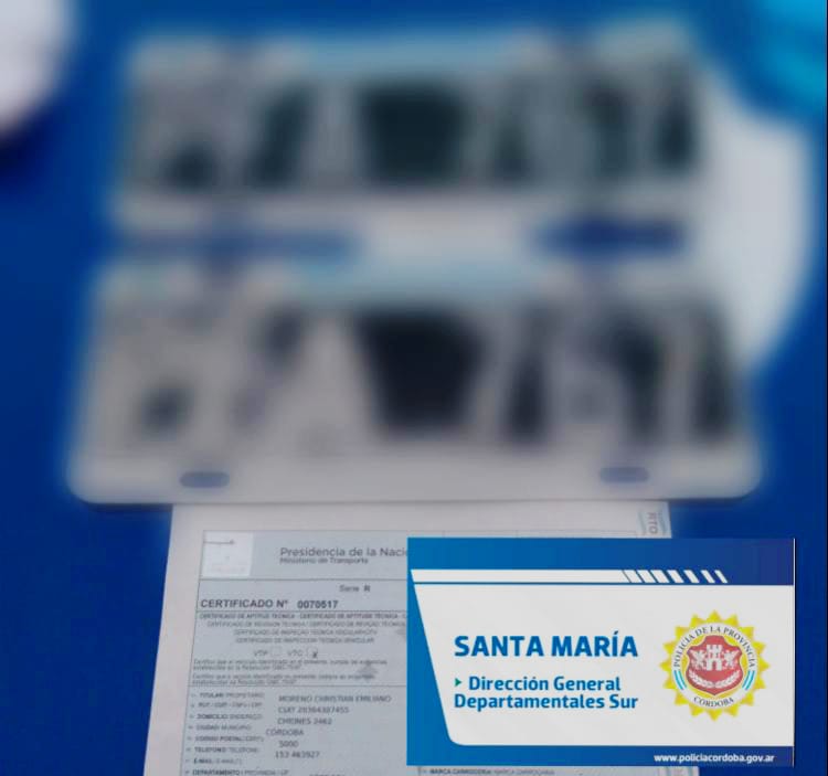 Portaba boletas falsas y la patente del camión modificada patentes secuestradas mami - Portaba boletas falsas y la patente del camión modificada