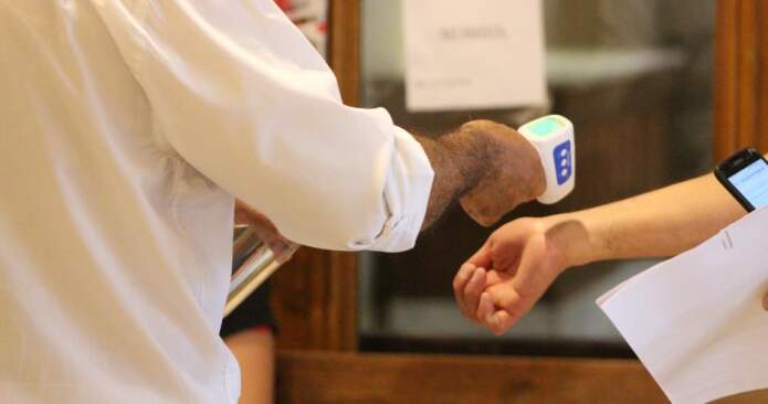 vacunacion - tsj- medir temperatura- ingreso