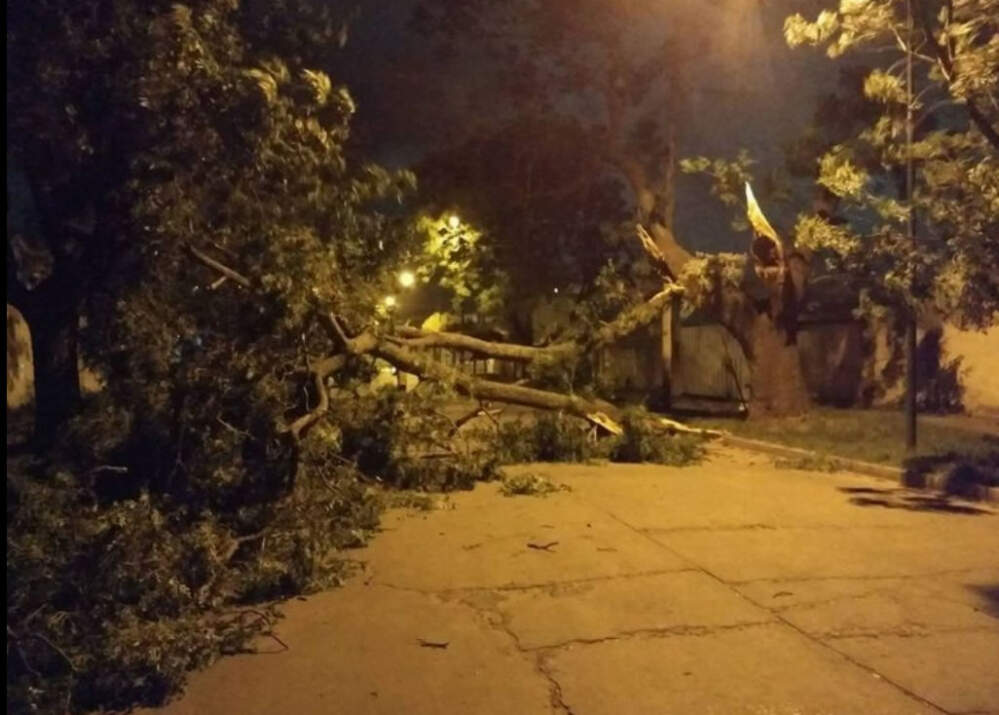 tornado cruz del eje - Un tornado azotó una localidad del oeste de Córdoba