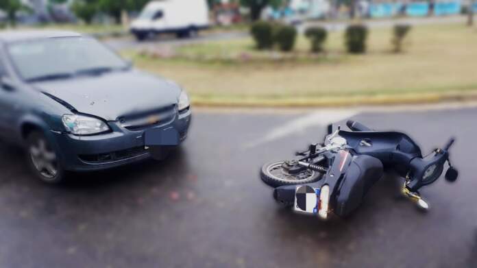 accidente rotonda fangio