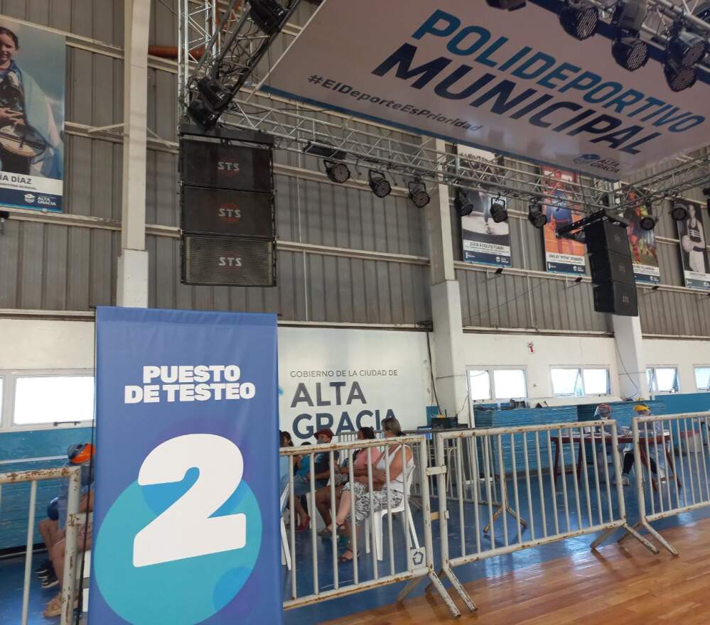 testeos polideportivo - Ya funciona el Centro de Testeos en el Polideportivo