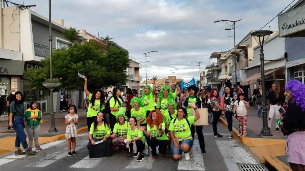#8M: más de mil personas marcharon en Alta Gracia 8M3 - #8M: más de mil personas marcharon en Alta Gracia
