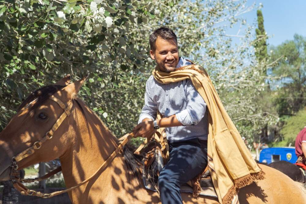 Inició en Alta Gracia la cabalgata Brocheriana marcos torres cura brochero - Inició en Alta Gracia la cabalgata Brocheriana