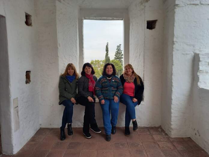 Adriana Martinez, Marta Troncoso, Vilma Brondo y Nancy Torres