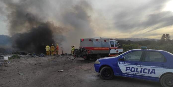 incendio pastizal laguna sanitaria