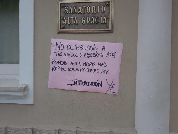 sanatorio alta gracia abandono de persona