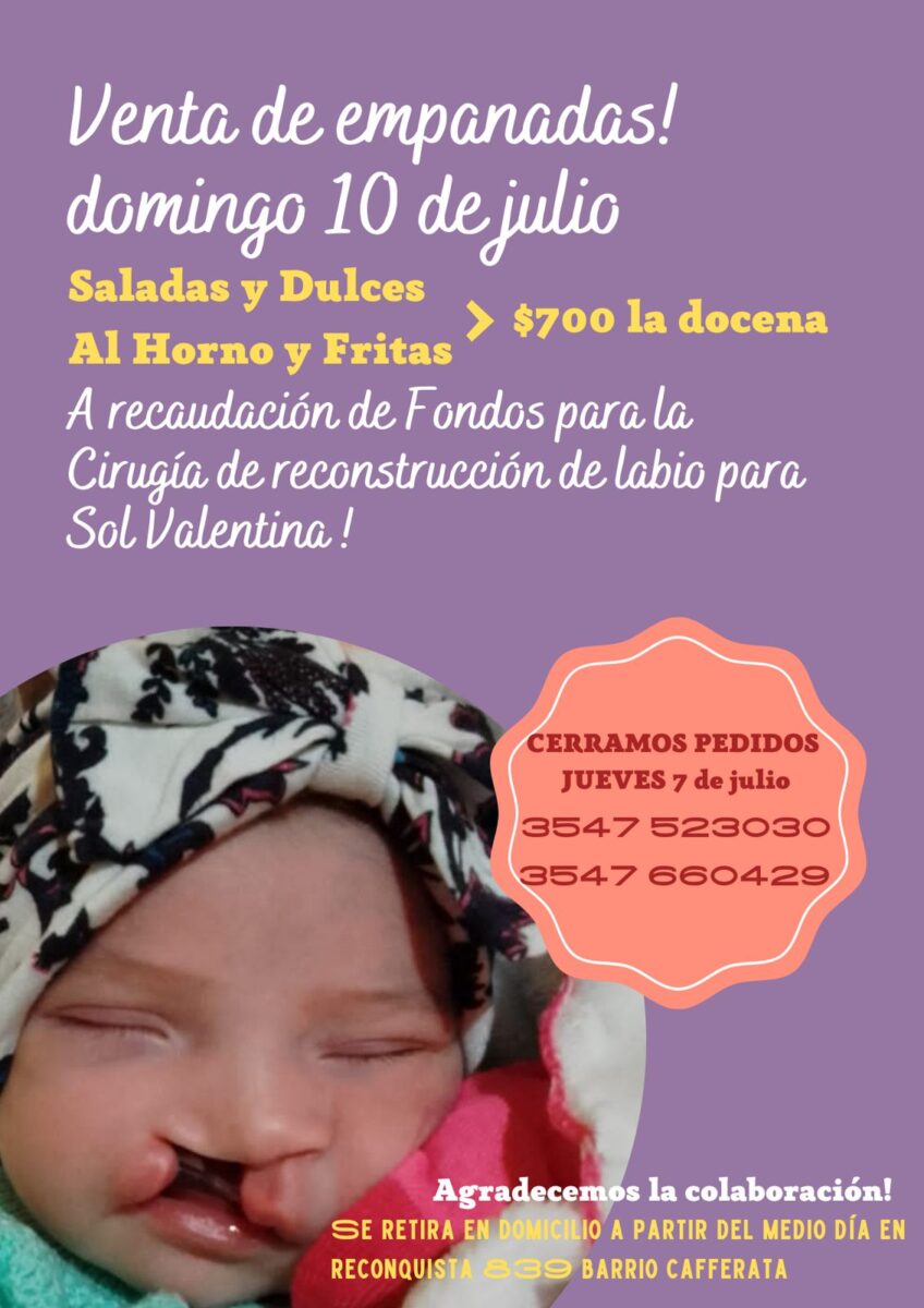 Colecta a contrarreloj para la operación de una beba de dos meses WhatsApp Image 2022 07 01 at 10.48.28 AM 1 - Colecta a contrarreloj para la operación de una beba de dos meses