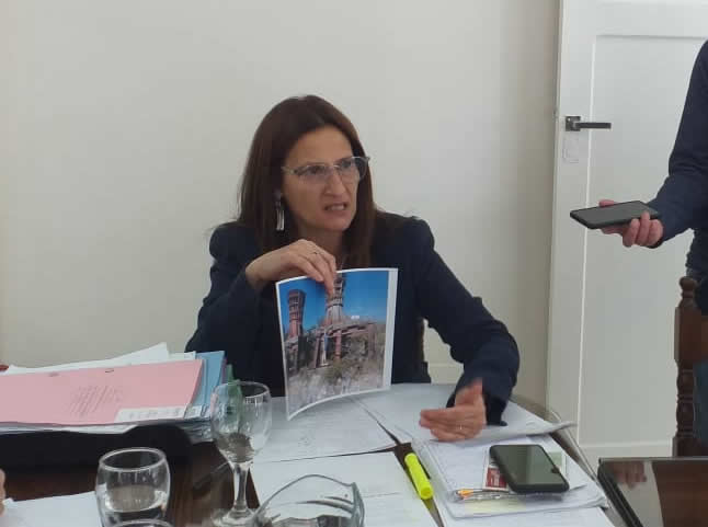 amalia canteras - Piden que el municipio controle el predio de Las Canteras del Cerro