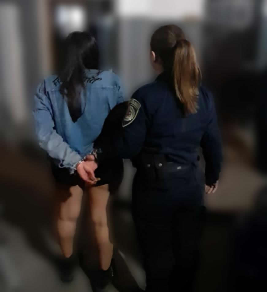 detenida 1 - Otra vez la violencia a la salida de un boliche: dos jovenes detenidas