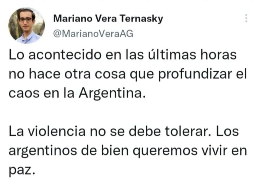 El intendente Marcos Torres y otros referentes regionales se pronunciaron en contra del atentado a CFK WhatsApp Image 2022 09 02 at 10.59.37 - El intendente Marcos Torres y otros referentes regionales se pronunciaron en contra del atentado a CFK