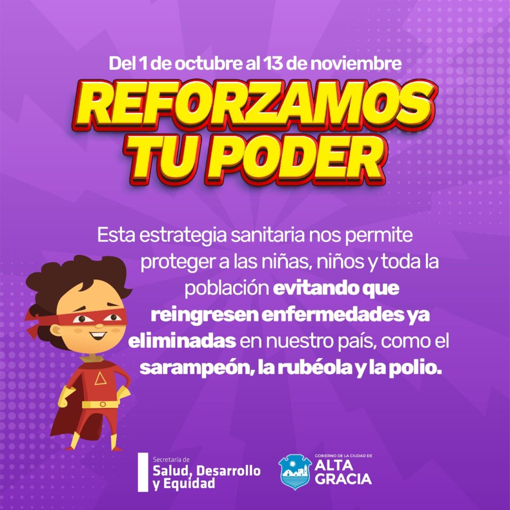 WhatsApp Image 2022 09 29 at 13.11.53 - Comienza la campaña de vacunación infantil