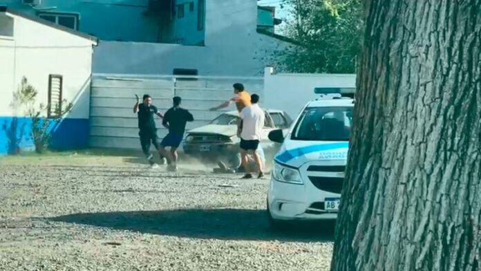 malagueño batalla campal