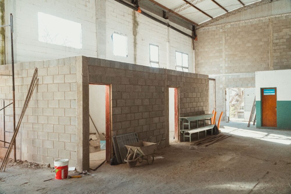 ramon carrillo obra - Continúan las remodelaciones en el Dispensario Ramón Carrillo
