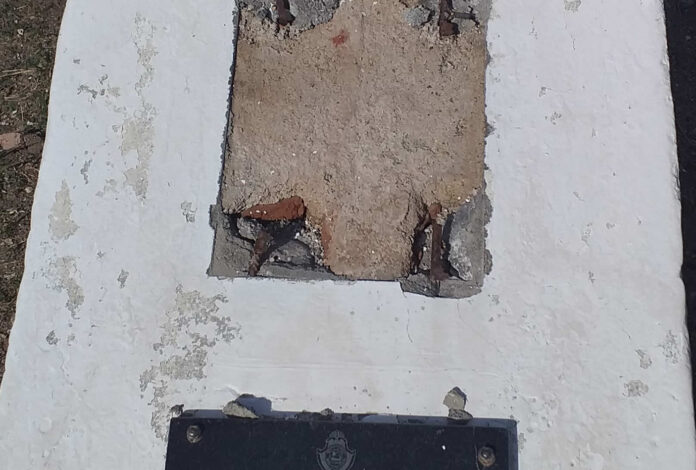 vandalismo plaza belgrano