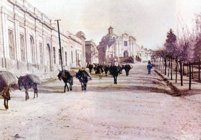 alta gracia foto antigua calle españa cordoba de antaño