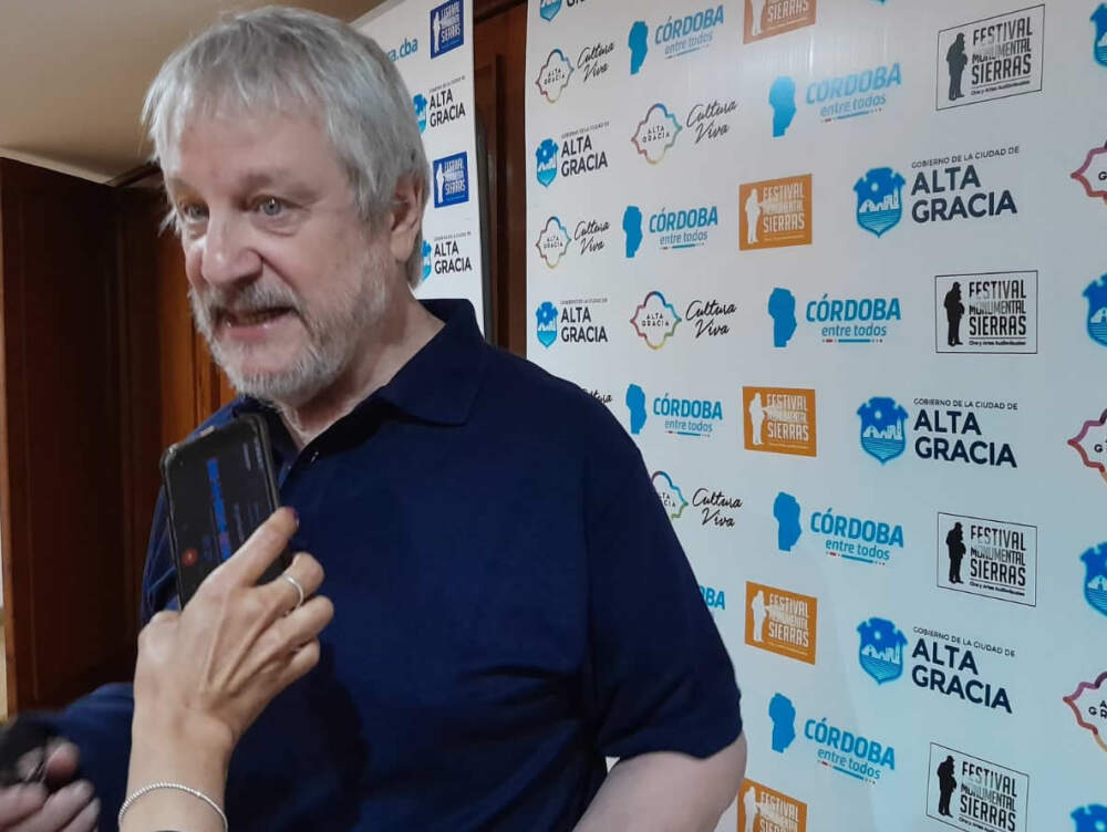 Con aplausos de pie, terminó el primer Festival de Cine de Alta Gracia jorge marrale - Con aplausos de pie, terminó el primer Festival de Cine de Alta Gracia