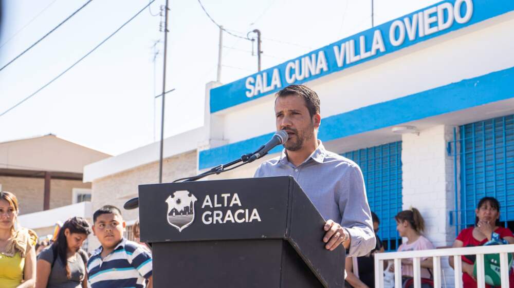 Se inauguró la cuarta Sala Cuna en Alta Gracia marcos villa oviedo - Se inauguró la cuarta Sala Cuna en Alta Gracia