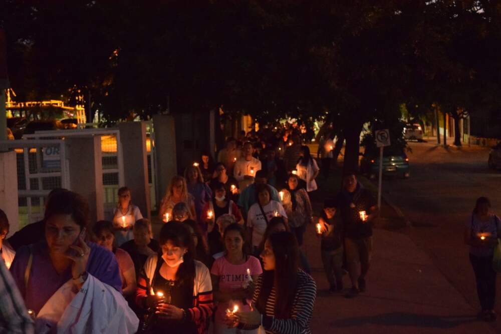 Lo que noviembre nos dejó... movilizacion velas hospital illia - Lo que noviembre nos dejó...