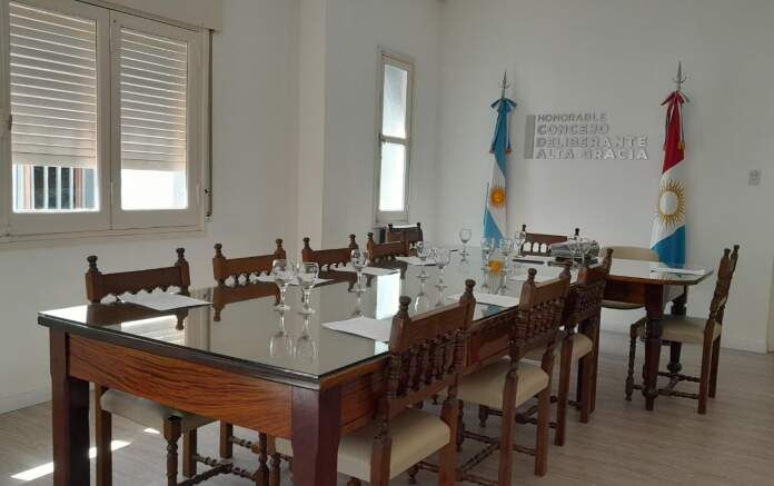 concejo deliberante 2022 vacio recinto