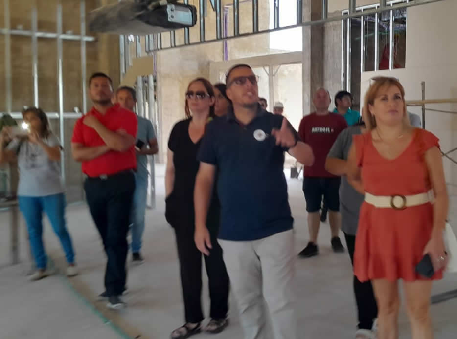 Avanza la obra del edificio de la escuela PROA proa 3 - Avanza la obra del edificio de la escuela PROA