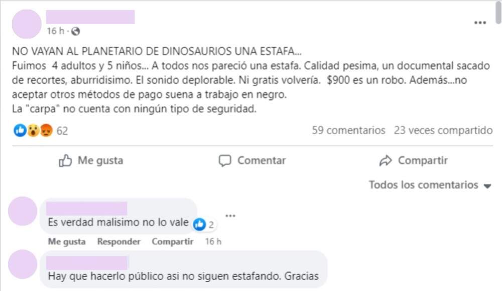 Espectadores se mostraron indignados ante un evento educativo en la ciudad WhatsApp Image 2023 01 26 at 13.22.43 - Espectadores se mostraron indignados ante un evento educativo en la ciudad