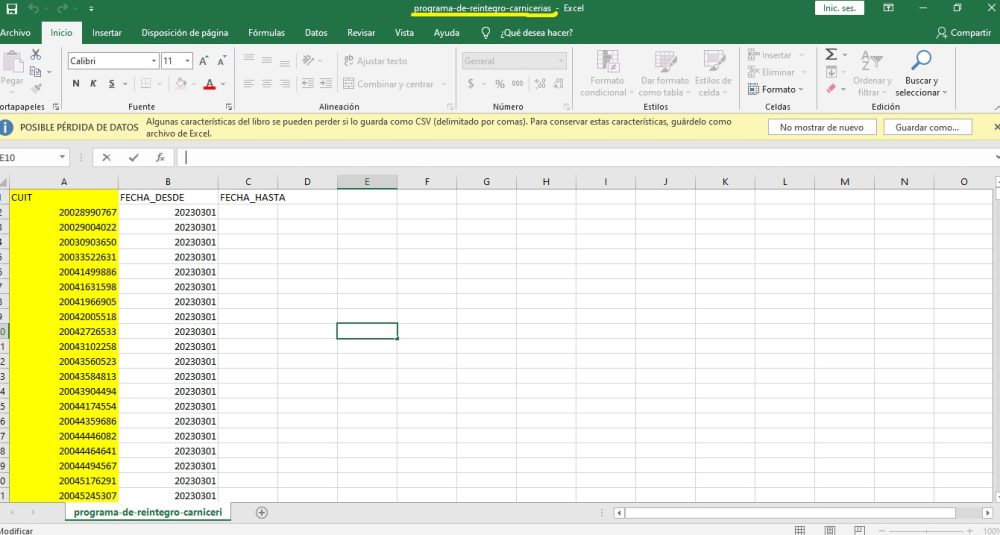El descuento en carnicerías ¿rige para Alta Gracia? reintegro carnicerias - El descuento en carnicerías ¿rige para Alta Gracia?