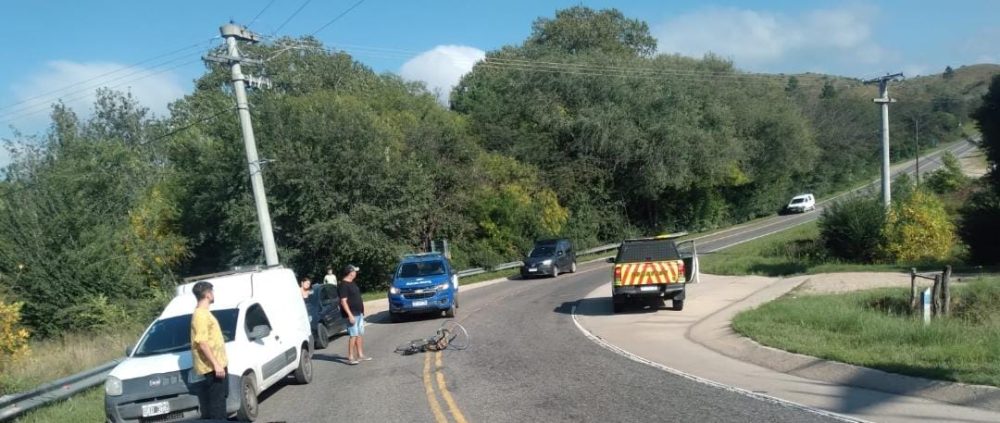 WhatsApp Image 2023 04 09 at 09.02.14 - Un ciclista lesionado tras un choque