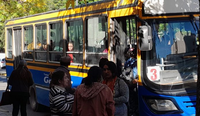 garay colectivo transporte urbano