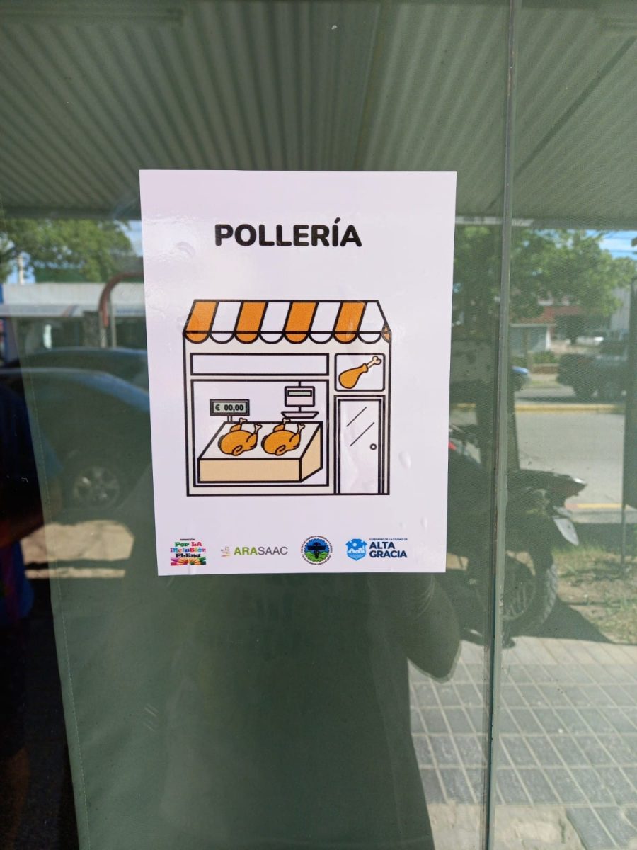 pictogramas autismo1 - Concientización del autismo: se colocaron pictogramas en la Av. Libertador
