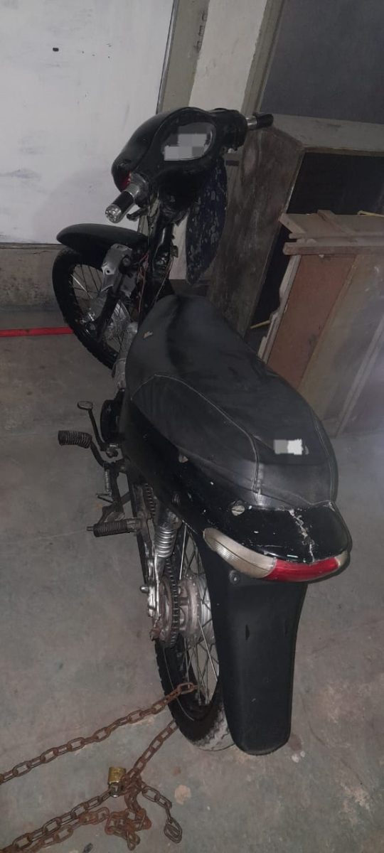 WhatsApp Image 2023 07 26 at 08.42.27 - Secuestran moto con el número de motor adulterado en la Terminal