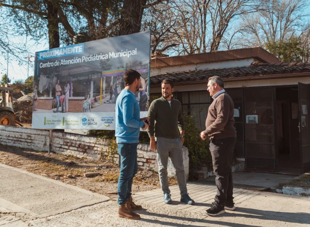 centro atencion pediatrica2 - Avanzan las obras del Centro de Atención Pediátrica Municipal