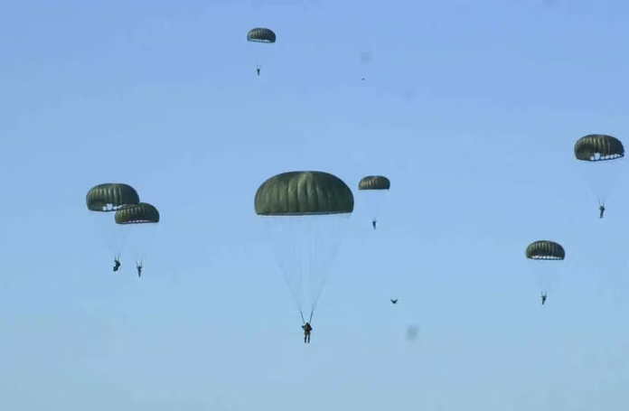 paracaidistas paracaidismo ejército argentino