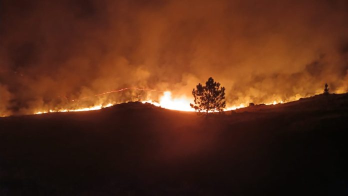 incendio potrero de garay