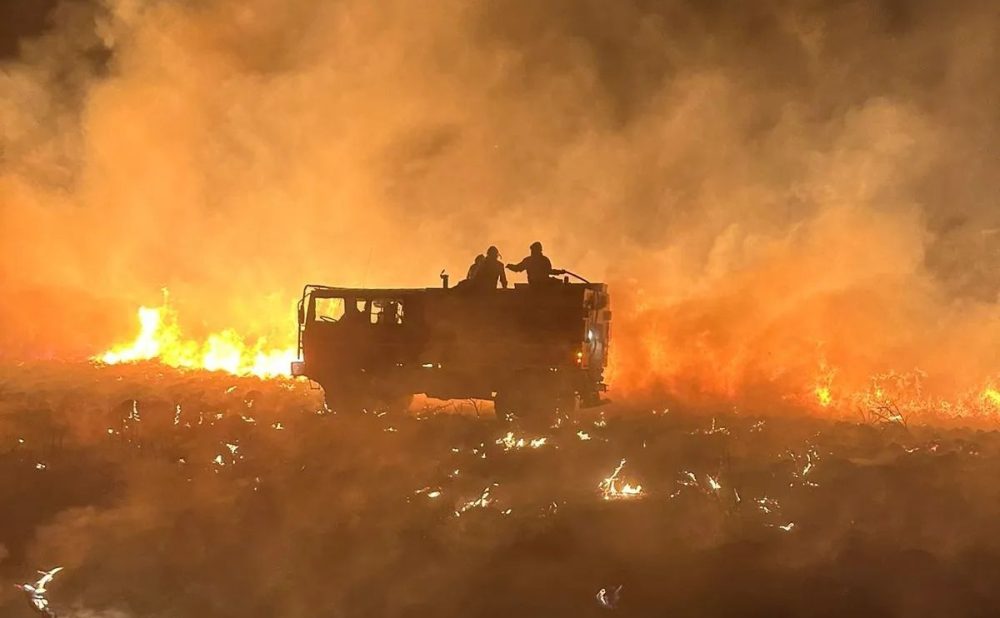 incendio la marianita2 e1692188365932 - Sin tregua: incendio forestal en San Clemente
