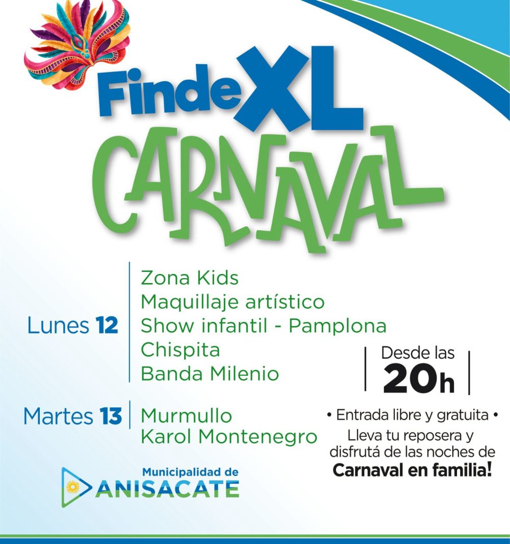 Anisacate se prepara para el finde de Carnaval WhatsApp Image 2024 02 07 at 08.41.58 - Anisacate se prepara para el finde de Carnaval