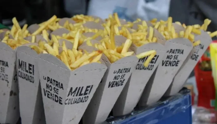 papas fritas milei