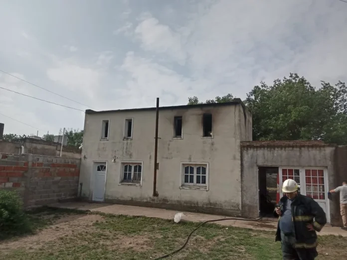 incendio muerte de nena