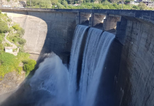 El dique Los Molinos tuvo un repunte considerable en su nivel de agua