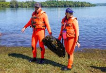 “Fondo Limpio”: se realizó una nueva jornada de limpieza en el Dique Los Molinos