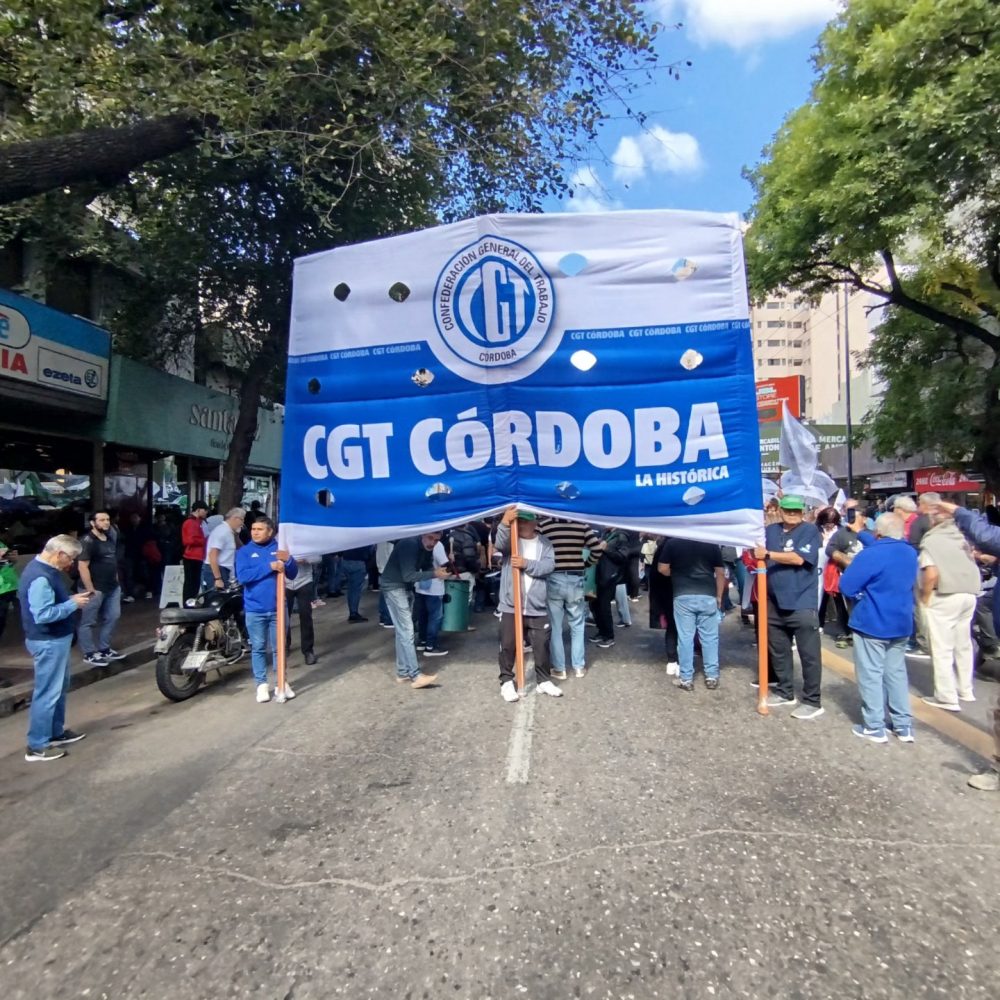 cgt cba - Contra la proscripción política, centrales obreras de Córdoba convocaron a un acto en respaldo a Cristina