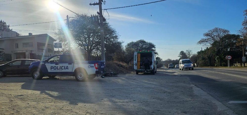 WhatsApp Image 2025 07 05 at 21.00.31 - Accidente de tránsito en Los Aromos: una mujer fue trasladada al hospital